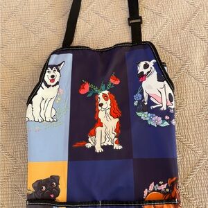 Dog Print Apron